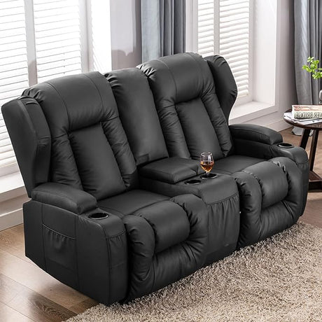 RV Loveseat Recliner Sofa - RV Manual Recliner Loveseat