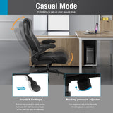 Executive Ergonomic Office Chair - Big and Tall Office Chair for Heavy People, PU Leather