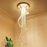 Modern K9 Crystal Raindrop Chandelier Lighting