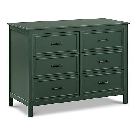 Charlie 6-Drawer Double Dresser in White