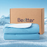 Luxe Cooling Comforter King size106 x90, Ultra-Fine Fiber for Hot Sleepers