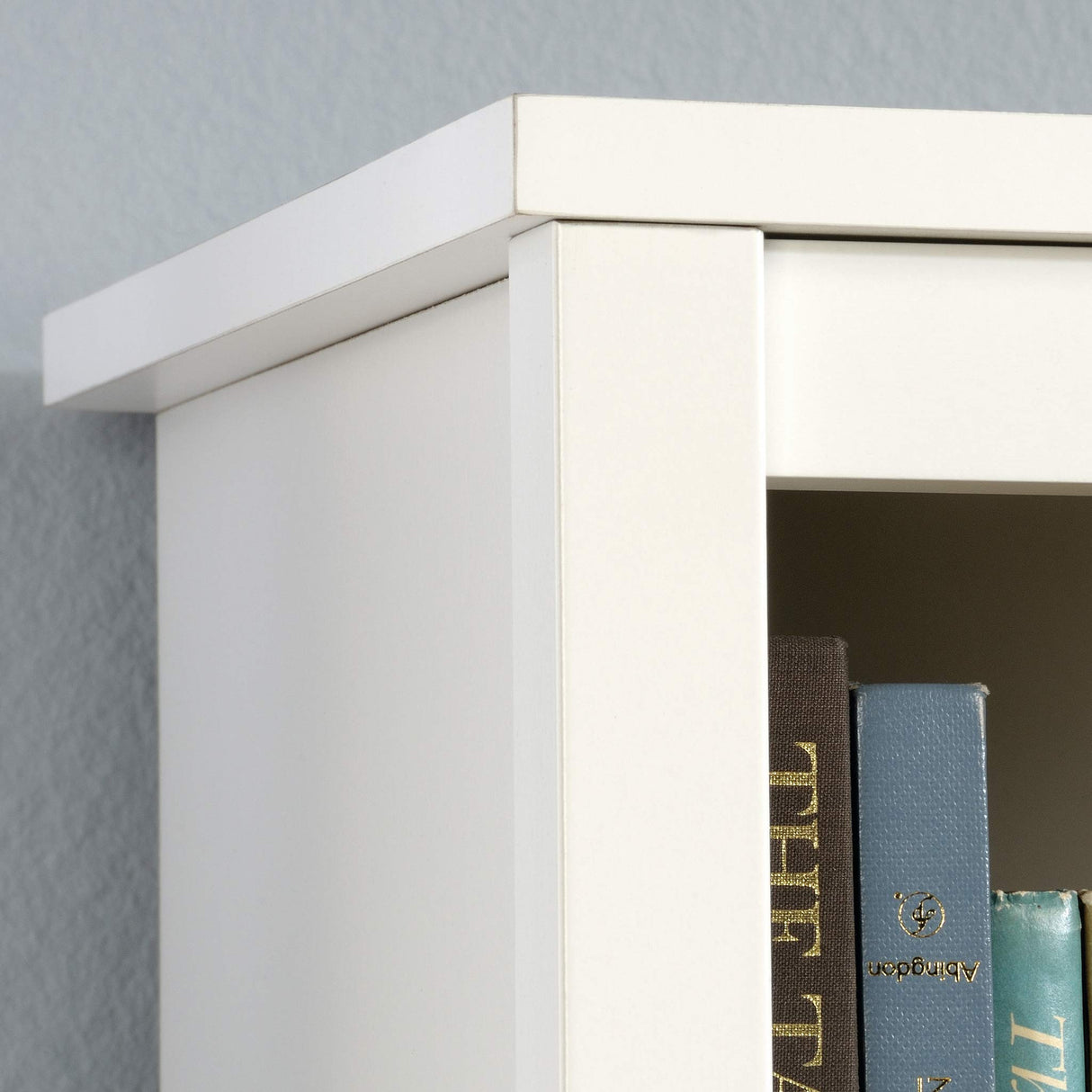 Cottage Road Library with Doors/book shelf, L: 29.29" x W: 13.98" x H: 71.5