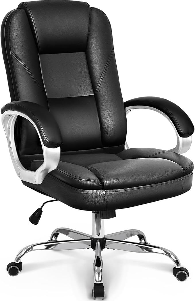 Office Chair Computer Desk Chair Gaming - Ergonomic High Back Cushion Lumbar