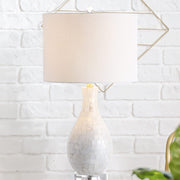 26.5" Seashell LED Table Lamp Coastal Contemporary Bedside Desk Nightstand Lamp