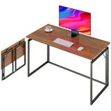 alawooder Folding Desk 30 Inch - Small Foldable Desk for Small Space Minimalist