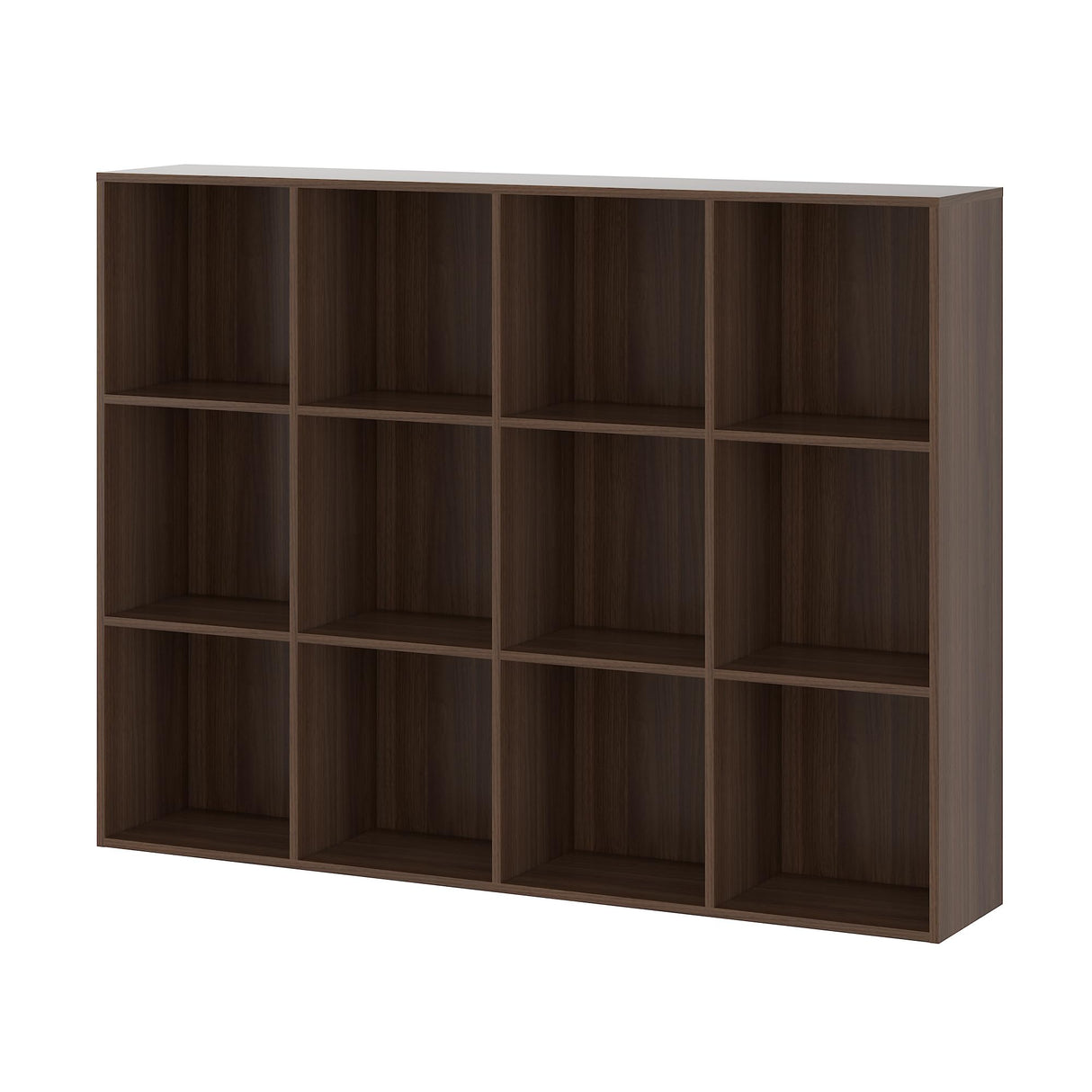 Bookcase, 12 Cube Open Storage Organizer Display Bookshelf, HOFB021