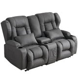 RV Loveseat Recliner | Manual Reclining Loveseat Sofa | Wall Hugger Recliners RV Couch