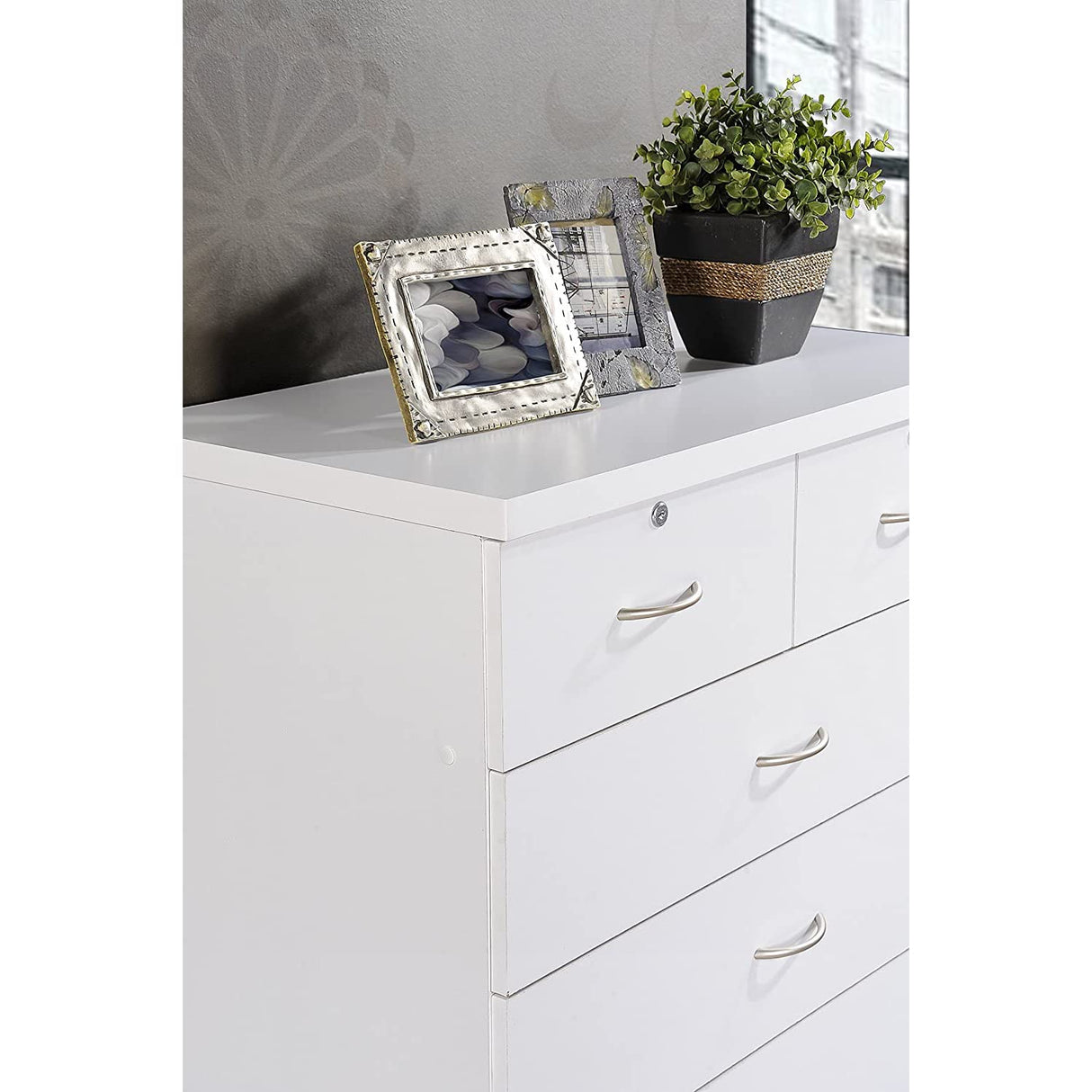 7 Drawer Wood Dresser for Bedroom