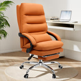 Ergonomic Big and Tall Office Chair with Footrest and Lumbar Support