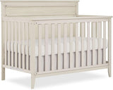 Bayfield 5-in-1 Convertible Crib in Glazed Brush White, JPMA, and Greenguard Gold