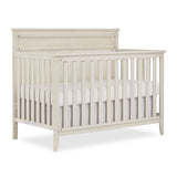 Bayfield 5-in-1 Convertible Crib in Glazed Brush White, JPMA, and Greenguard Gold