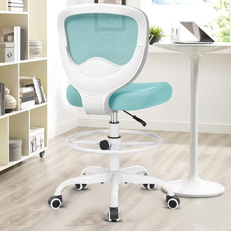 Office Chair, Comfy Desk Chair for Bedroom, Swivel Computer Desk Chair with Rolling