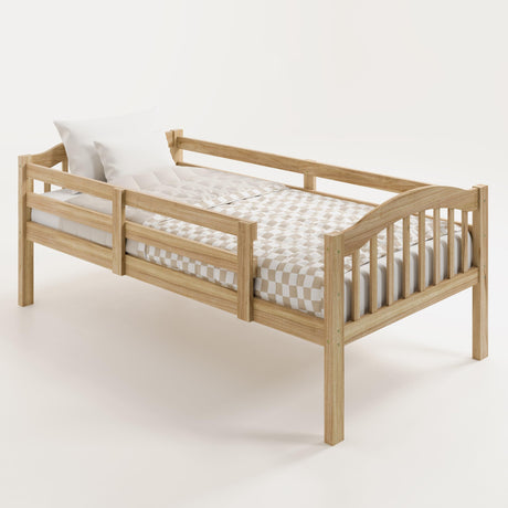 Long Horn Twin-Over-Twin Bunk Bed (Natural) - GREENGUARD Gold Certified