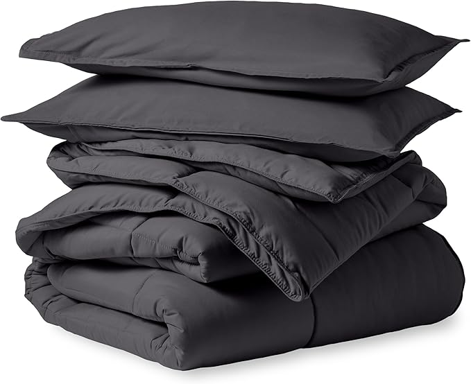 Comforter Set - Twin/Twin Extra Long Size - Ultra-Soft - Goose Down Alternative - Premium 1800 Series