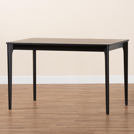 Sherwin Dining Table, One Size, Black