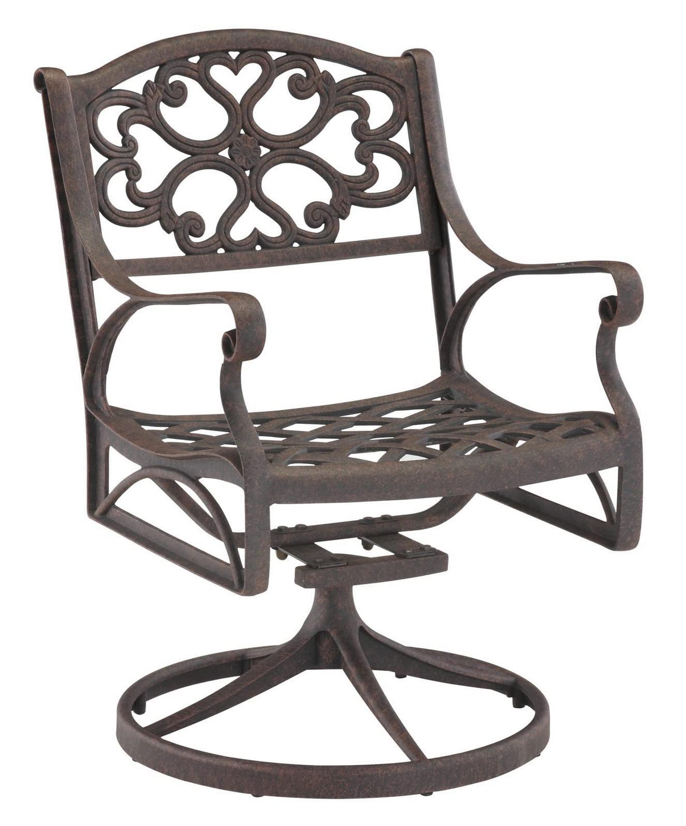 7 Piece Outdoor Dining Set, Bronze