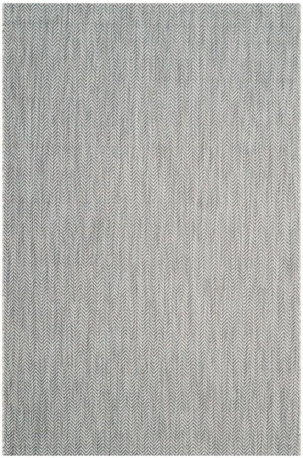 Courtyard Collection Area Rug - 9' x 12', Natural & Cream, Non-Shedding & Easy Care