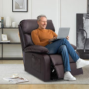 FlexAssist Power Lift Recliner Chair – Anti-Scratch Leather