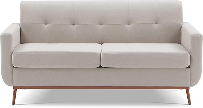 65" Loveseat Sofa, Mid Century Modern Love Seat Couches for Living Room