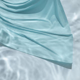 REST® Evercool®+ Flat Sheet Full/Queen Size, Breathable Luxury Bedding for Hot Sleeper and Night Sweats, Bed Sheet with Woven Ionic+ Self Cleaning Silver Yarn for Sensitive Skin, Arctic White