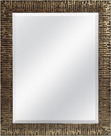 22x28 Inch Wall Mirror, 28x34 Inch Overall Size, Gold (47696)