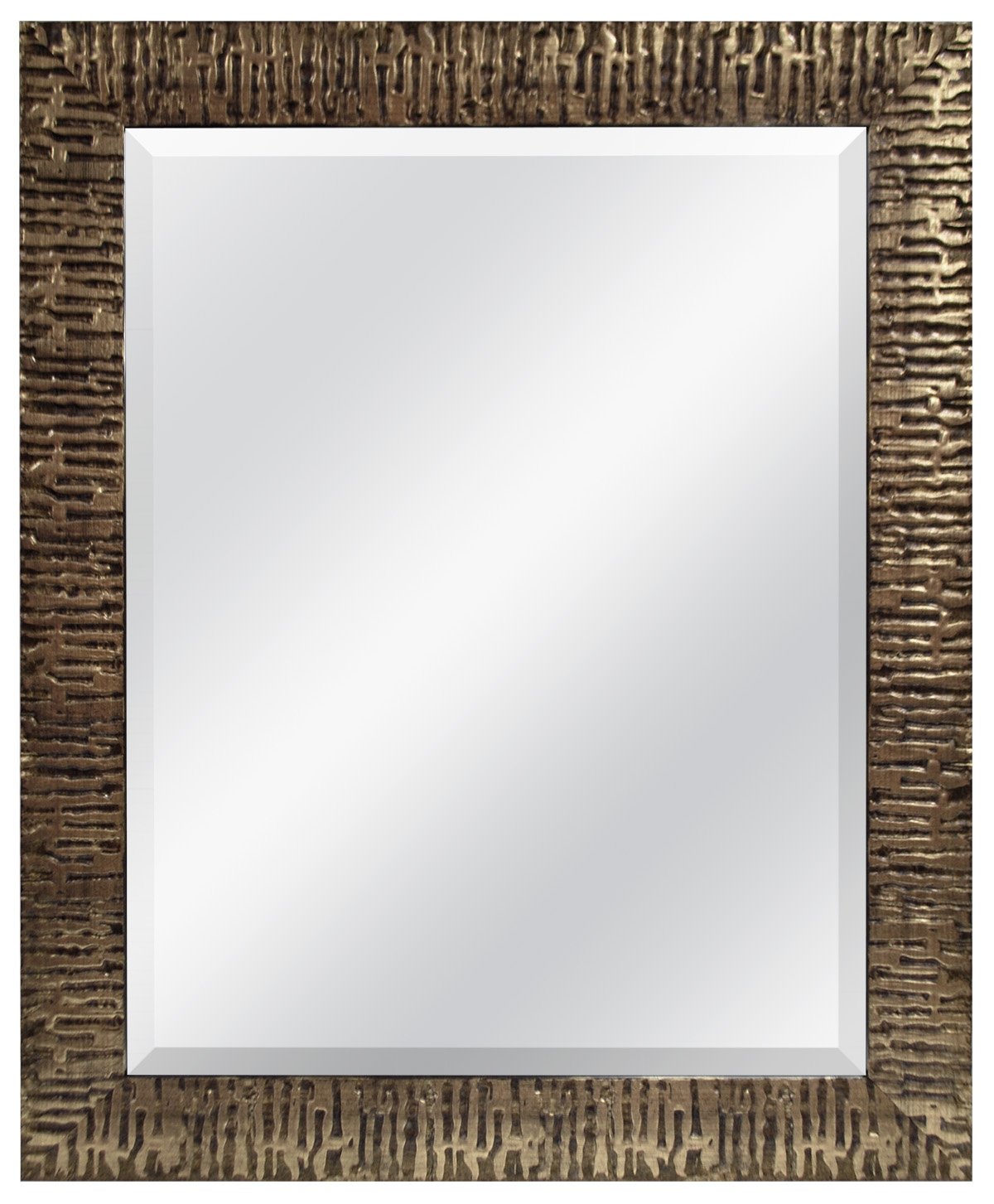 22x28 Inch Wall Mirror, 28x34 Inch Overall Size, Gold (47696)