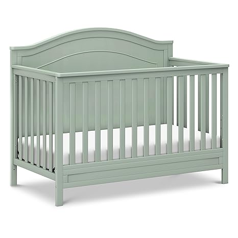 4-in-1 Convertible Crib in Espresso, Greenguard Gold Certified