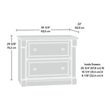 Palladia Lateral File, L: 36.81" x W: 22.01" x H: 29.62", Select Cherry finish