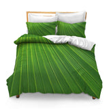 Printed Comforter Cover Set Full Abstract Leaf Plant Background Backgrounds Botany