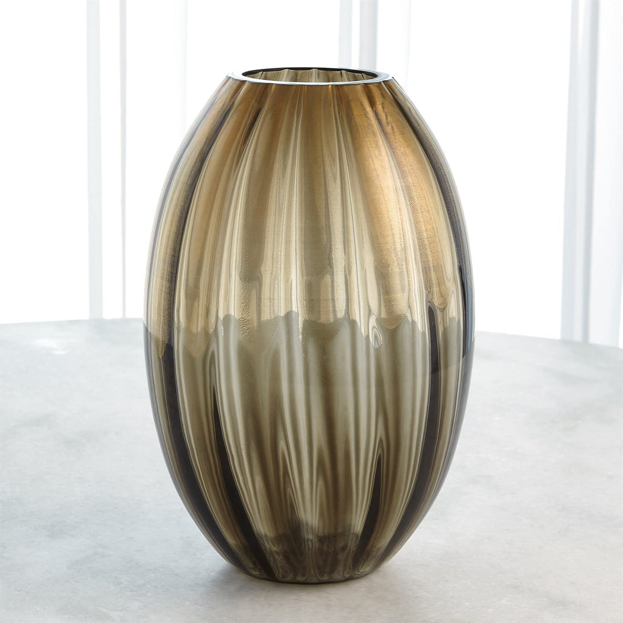 Balloon Vase-Bronze-Sm