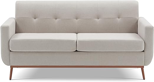 65" Loveseat Sofa, Mid Century Modern Love Seat Couches for Living Room,