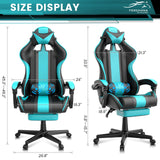 Gaming Chairs, Ergonomic Racing Style PC Game Computer Chair