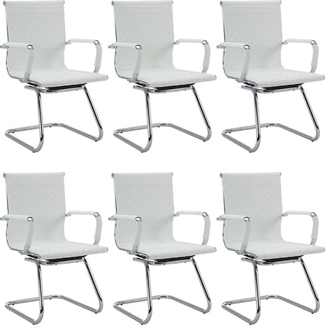 Office Guest Chairs Reception Chairs Waiting Room Chairs Set of 6 Conference Room