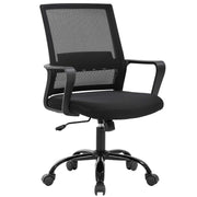 Chair Ergonomic Desk Chair Swivel Rolling Computer Chair Executive Lumbar Support
