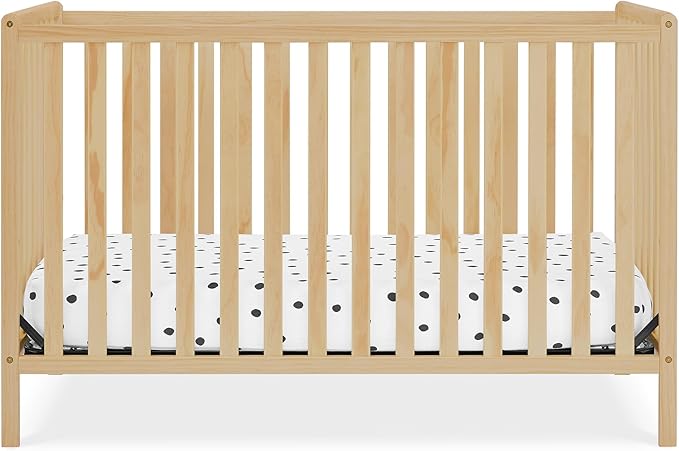 Heartland 4-in-1 Convertible Crib - Greenguard Gold Certified, Charcoal Grey