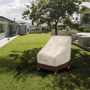High Back Patio Chair Cover,Waterproof Outdoor Chair Covers,600D Heavy Duty Dining Cahir