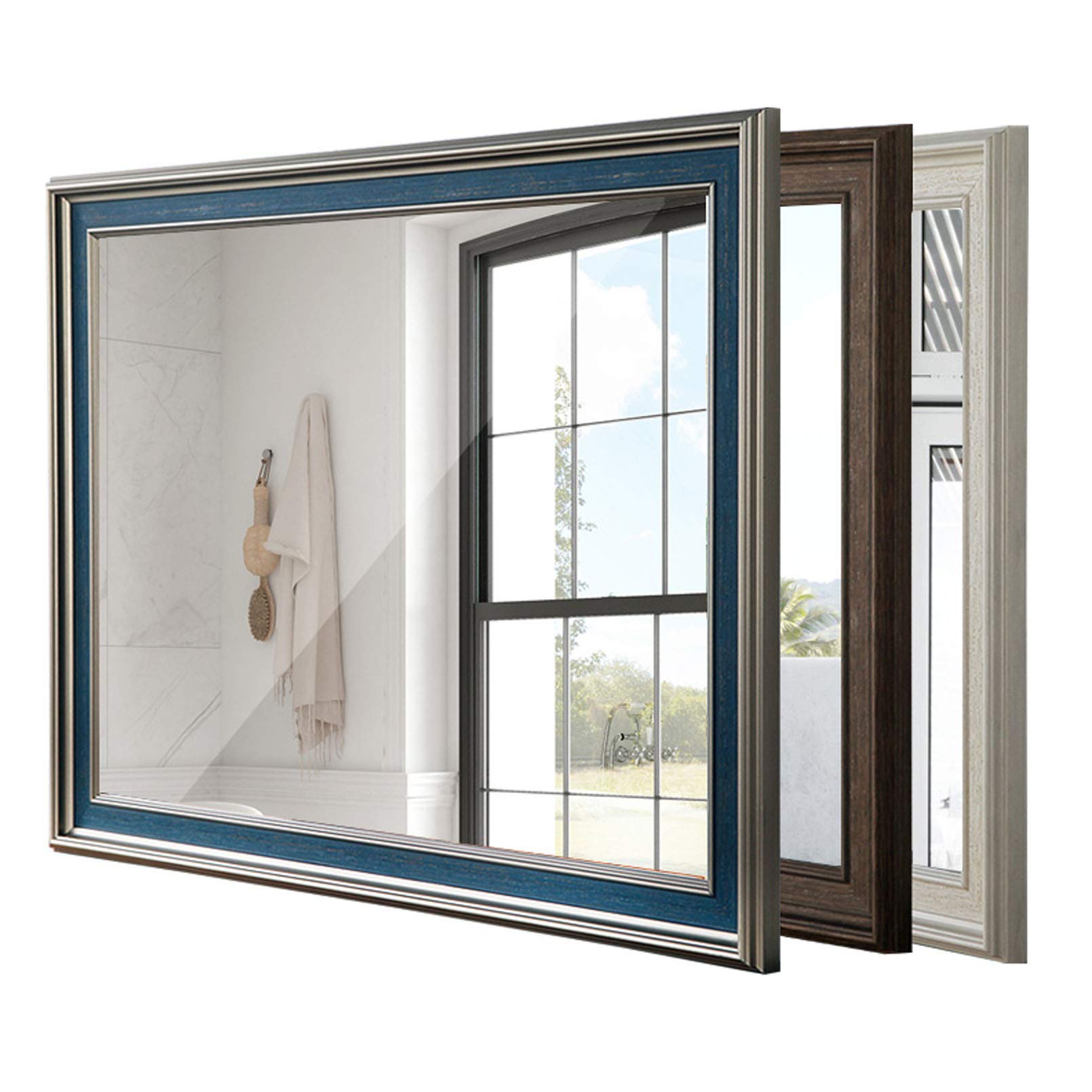 Rectangular Mirror Wall Mirror - Decorative Hanging Mirror