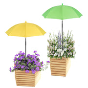 Plant Umbrellas for Outdoor Plants, Garden Umbrella Shade for Potted Plants and Garden Beds