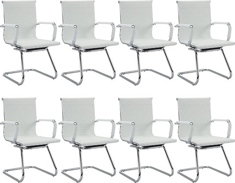 Office Guest Chairs Reception Chairs Waiting Room Chairs Set of 6 Conference Room