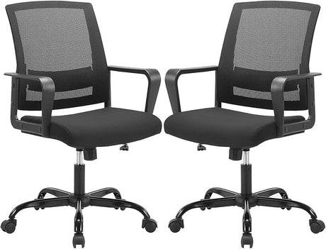 Ergonomic Office Chair - Mesh Desk Chair with Lumbar Support