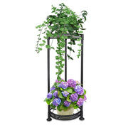 Plant Stand Indoor Outdoor 2 Tier Extra Wide 10.2'', Tall Metal Corner Plant Stands