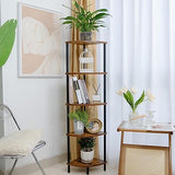 Rustic Industrial Corner Shelf