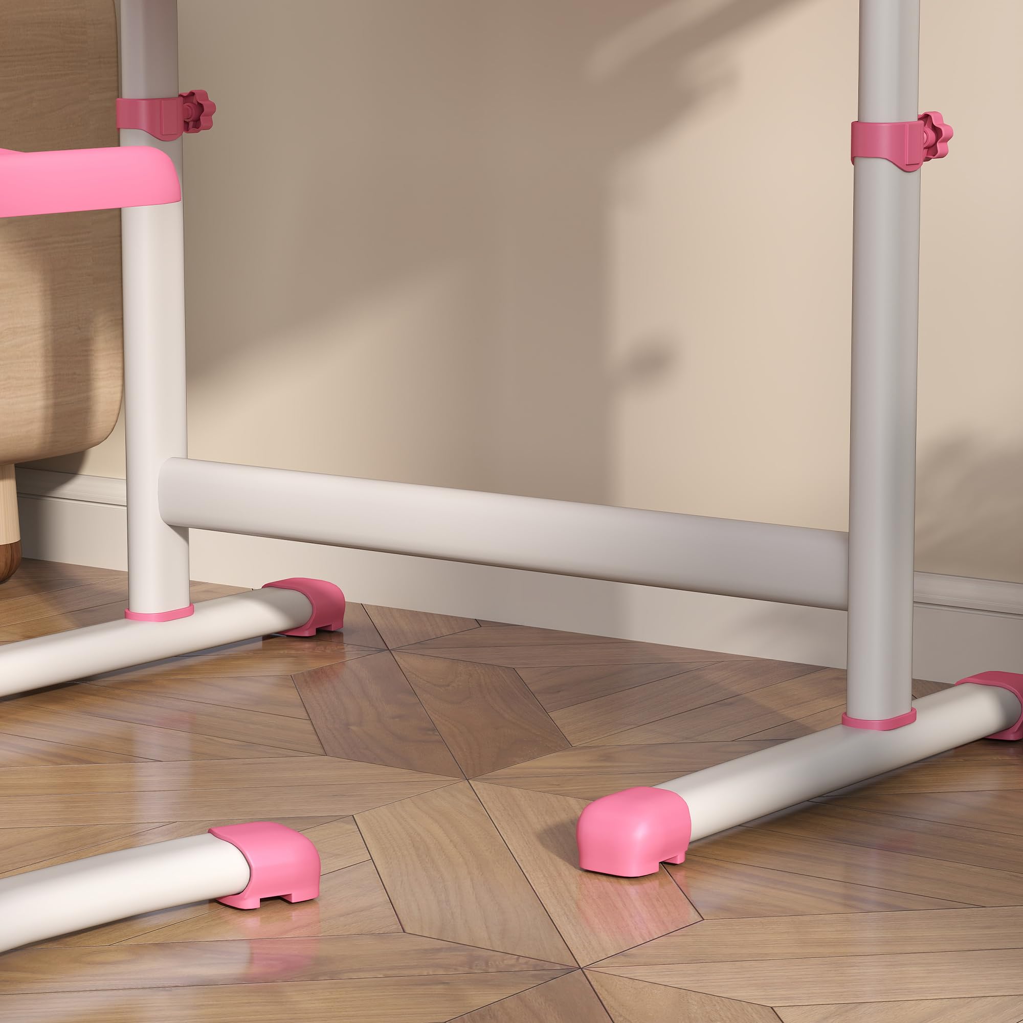 Height Adjustable Children School Study Desk with Tilt Desktop, Storage Drawer, Pen Slot,