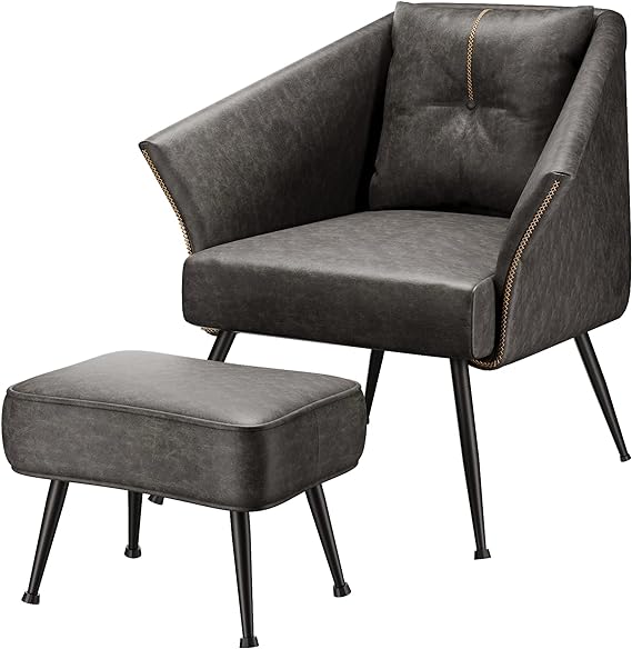 Accent Chairs  Comfy Single Modern Arm Chair for Living Room Bedroom