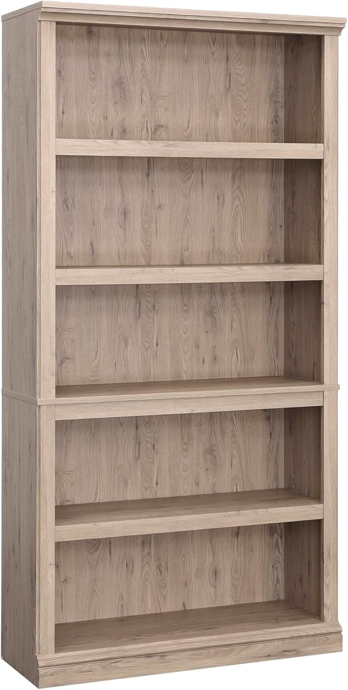 Miscellaneous Storage 5 Split Bookcase/Book Shelf, L: 35.28" x W: 13.23" x H: 69.76"