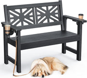 Outdoor Bench, 2-Person Garden Benches