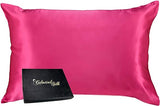 100% Silk Pillowcase for Hair Zippered Luxury 25 Momme Mulberry Silk Charmeuse Silk