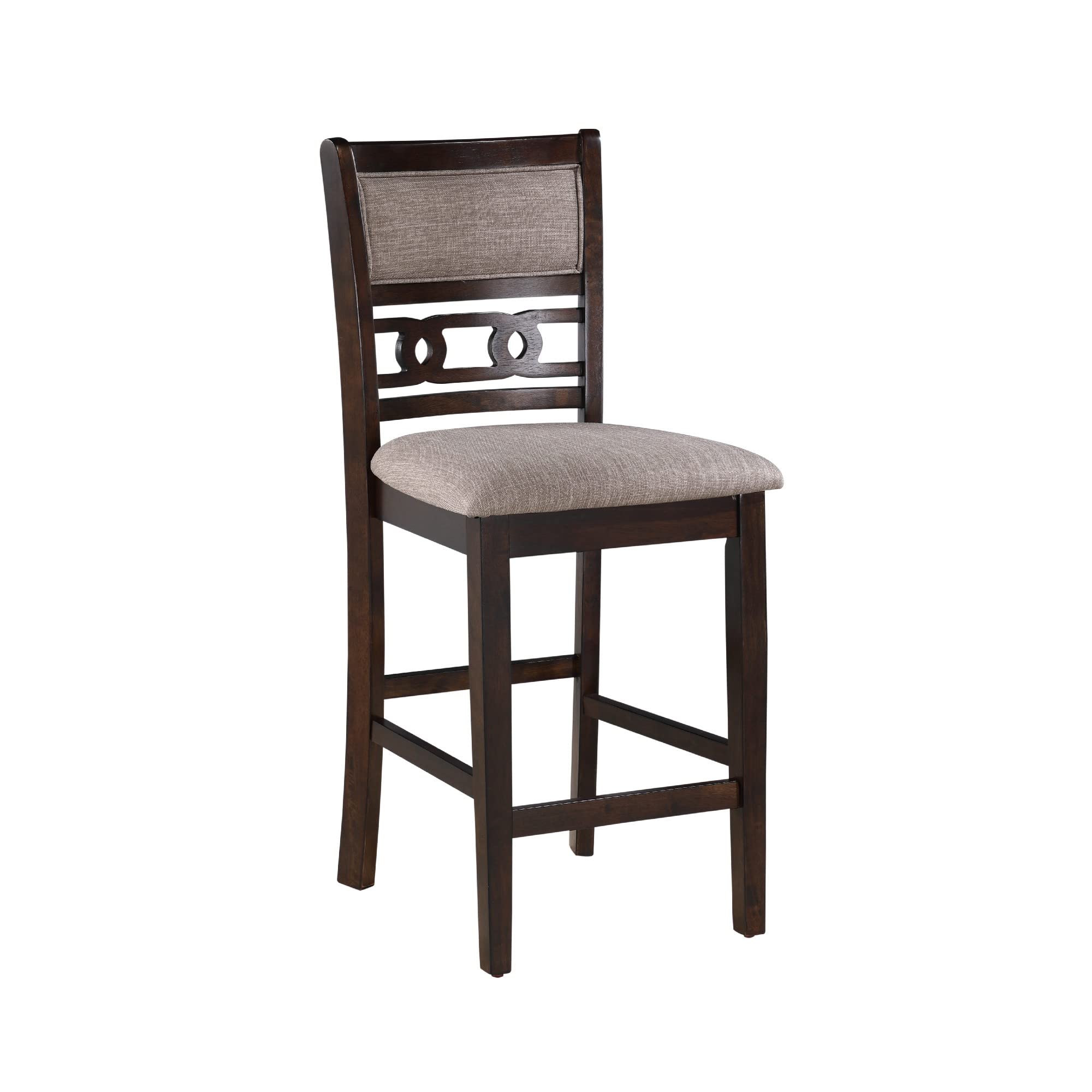 42 Inch 5 Piece Counter Table Set, Brown