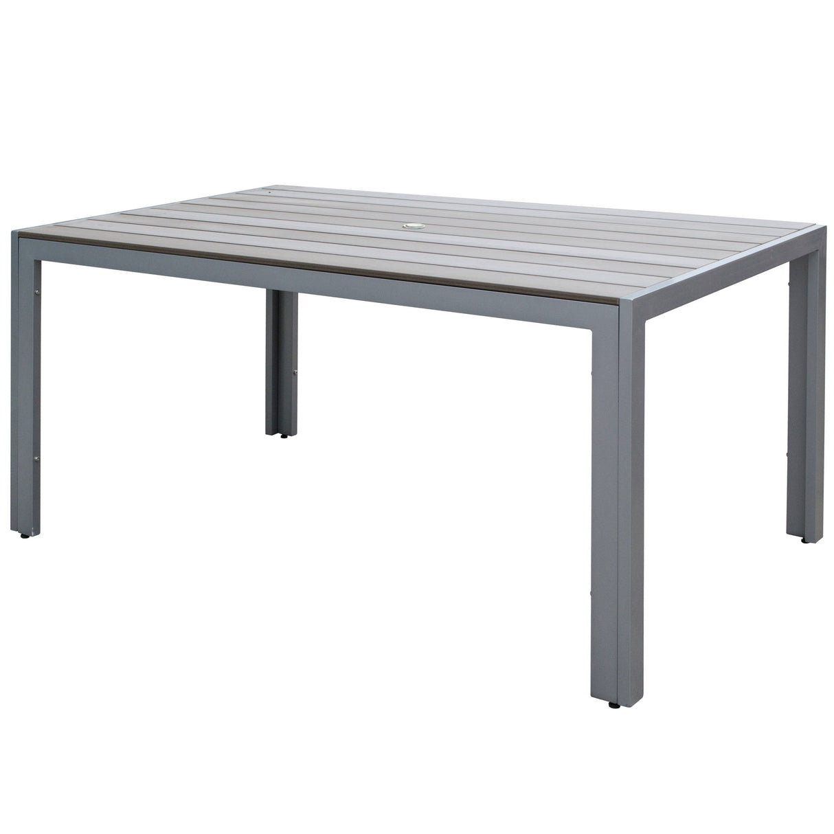 PJR-572-T Gallant Outdoor Dining Table, Sun Bleached Grey