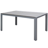 PJR-572-T Gallant Outdoor Dining Table, Sun Bleached Grey